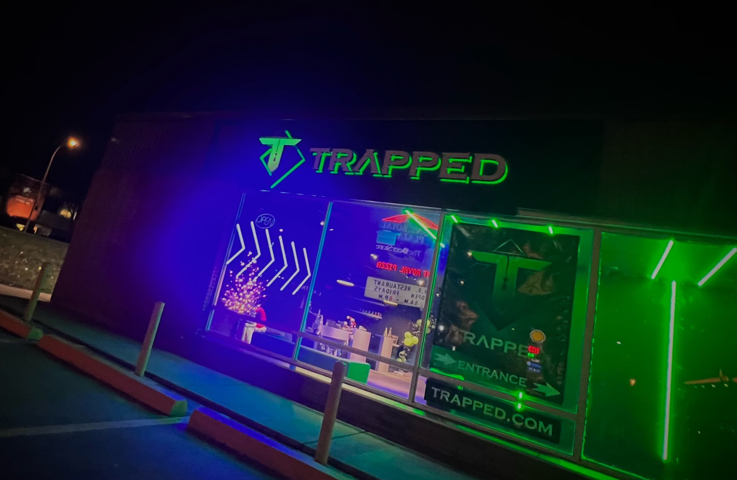 Trapped Burlington Store Front