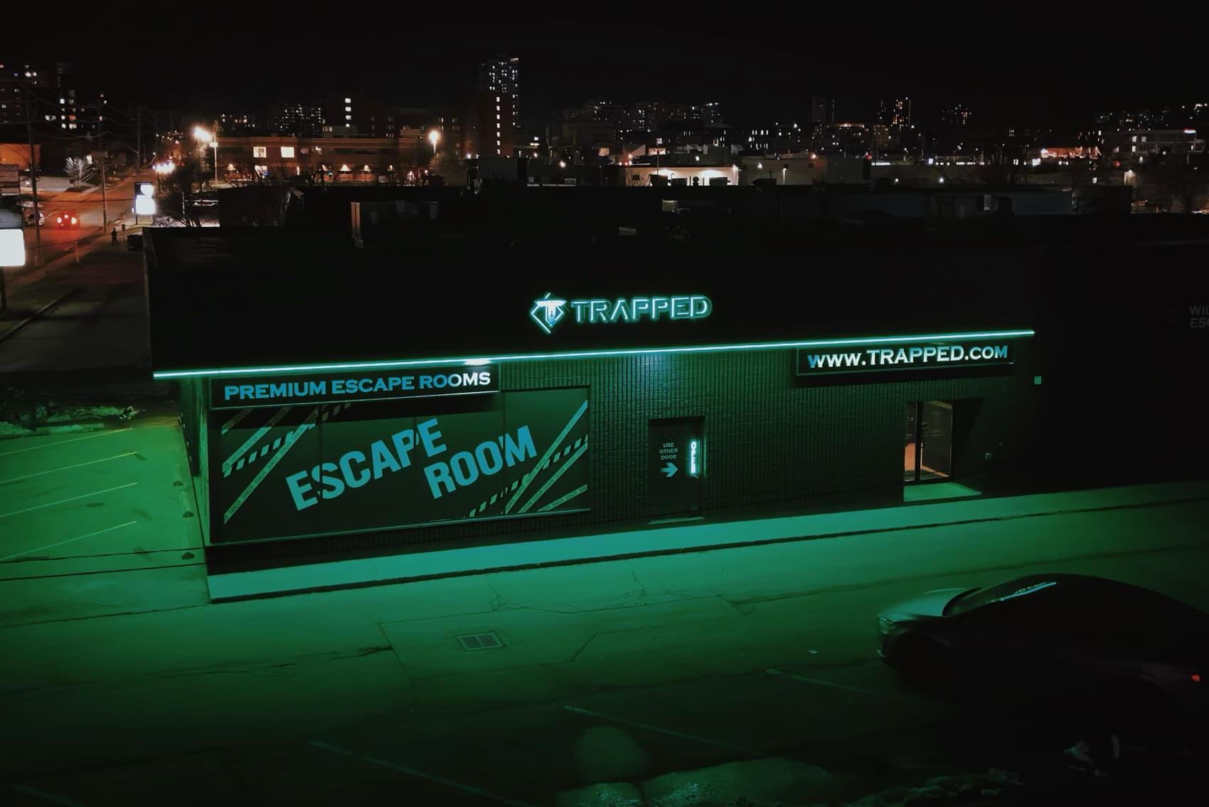 Trapped Waterloo Store Front