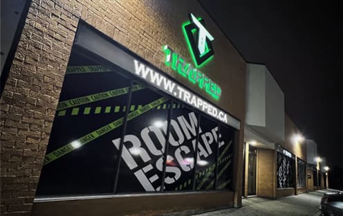 Trapped Vaughan Store Front